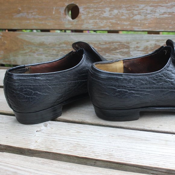 Church’s Black “Fighting Seal” Leather Slip-On EUC - Picture 7 of 15